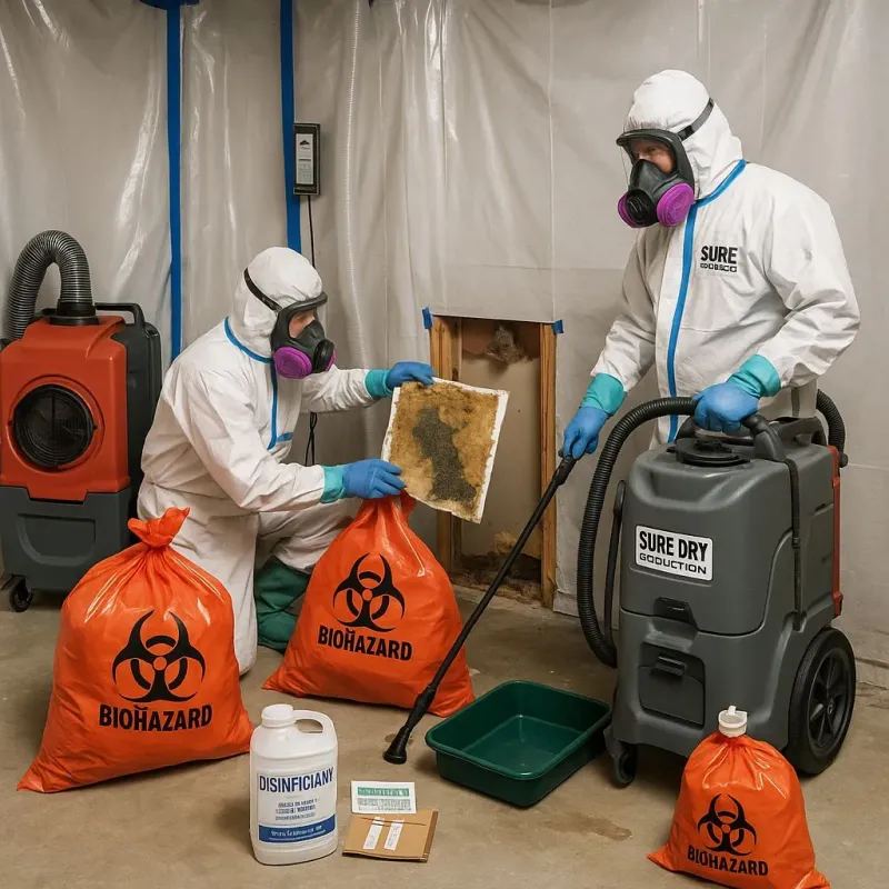 Contaminated Water Handling Protocols process in North Webster, IN