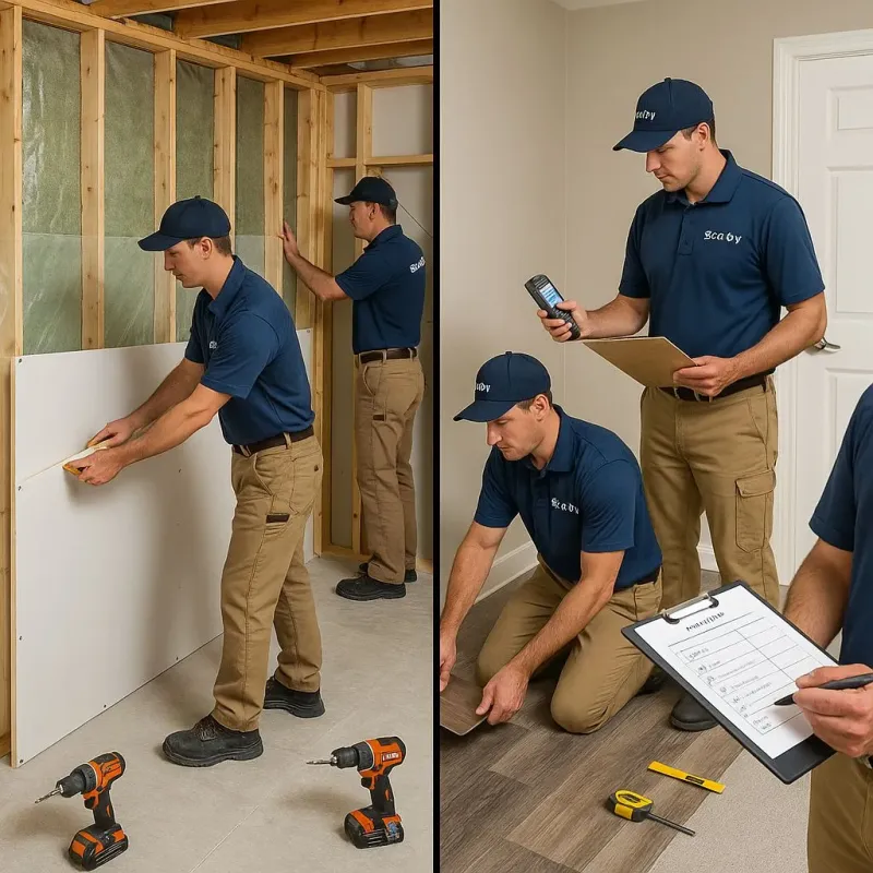 Repairs and Reconstruction process in North Webster, IN